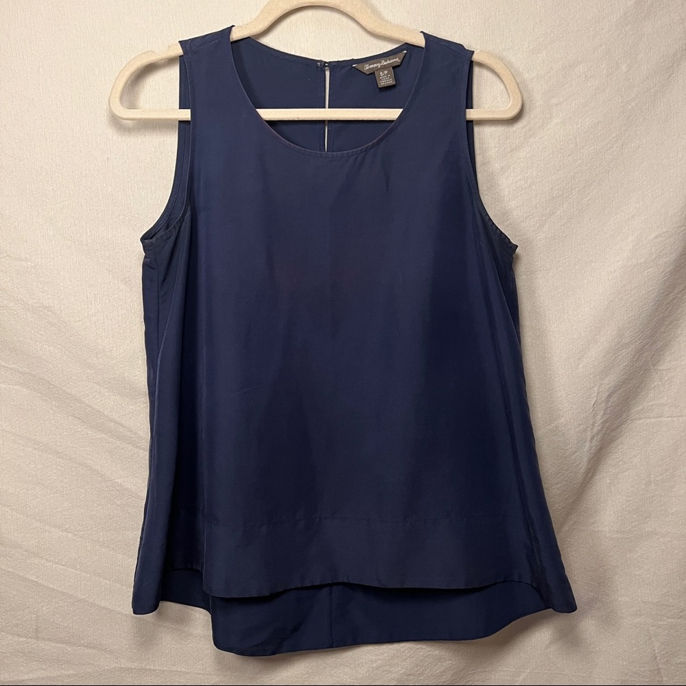 Tommy Bahama Navy Blouse